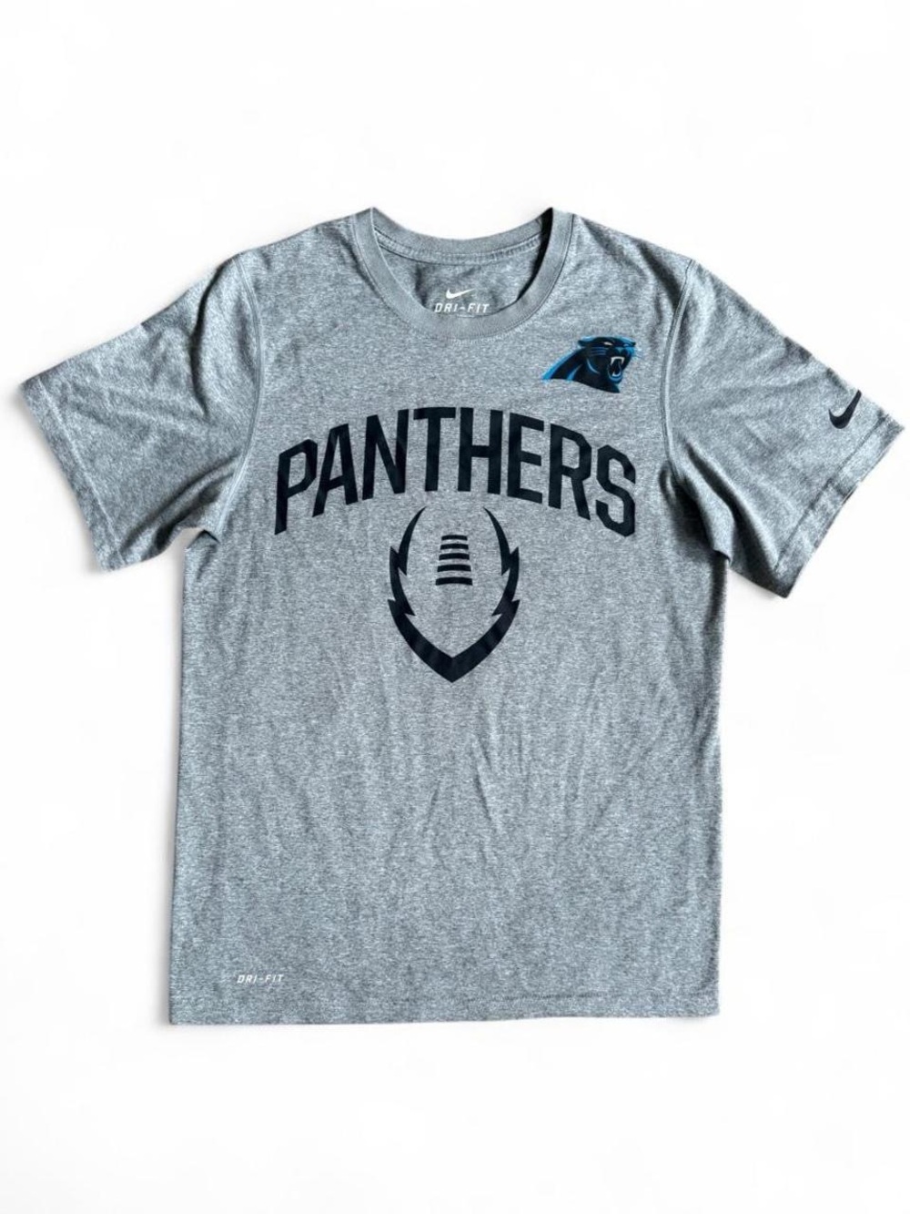 Nike Gray Carolina Panthers Short Sleeve Tee